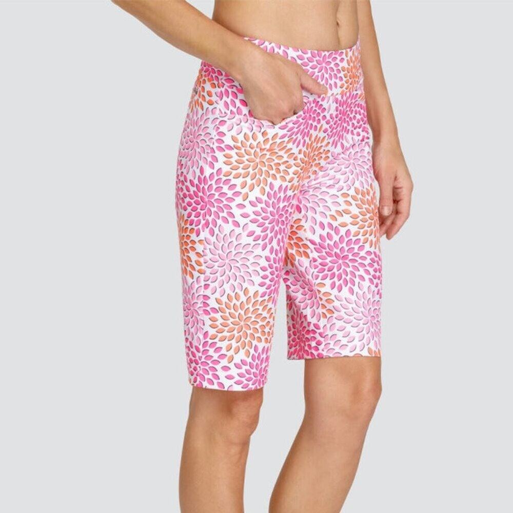 Tail Ladies Golf Tanner‎ Pull On Short Mosaic Petals Size 6 NWT
